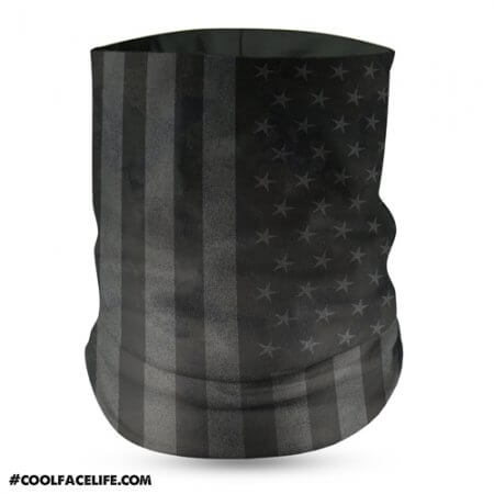 Blacked Out American Flag