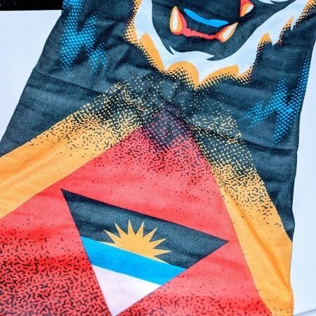 Antigua+-Barbuda Flag Face