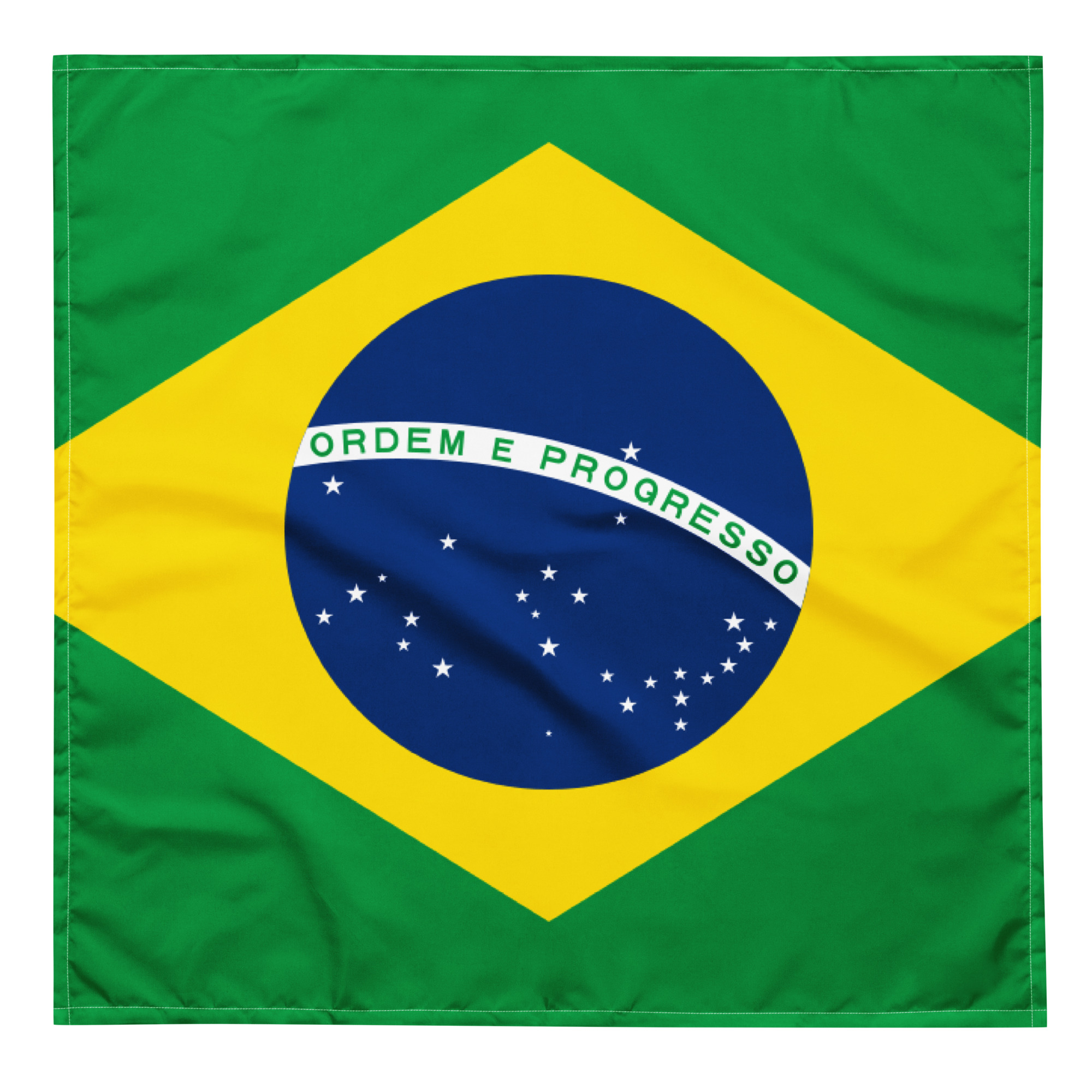 Brazil Flag All-over print bandana